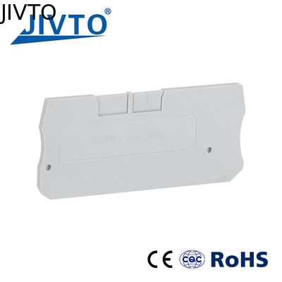 D-PT1.5-TW Placa de barreira final para PT 1.5-TW Twin Wire Connector Din Rail Terminal Block Acessórios